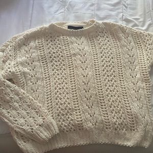 Kendall and Kylie crotchet sweater, never worn